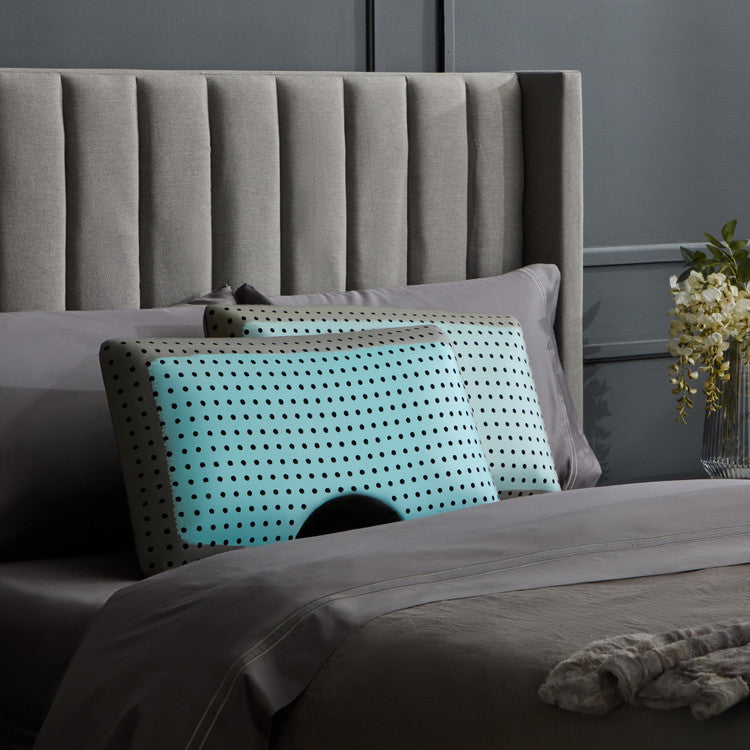 Malouf Z Shoulder Cutout Carbon Cool Pillow