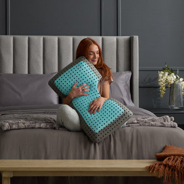 Malouf Z Shoulder Cutout Carbon Cool Pillow