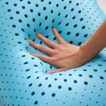 Malouf Zoned ActiveDough Pillow Bamboo Charcoal